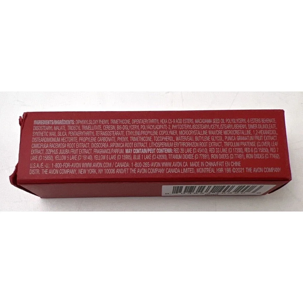 Avon fmg Glimmer Satin Lipstick - Nova New
